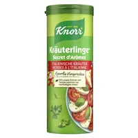 Knorr Gewürz Kräuterlinge italienische Kräuter 60 g - Produkttyp: Kräuter - Ernährungsweise: keine Angabe - Produktionsland: Schweiz - Zertifikate: Keine Zertifizierung - Packungsgrösse: 60 g - Fairtrade: Nein