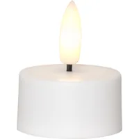 Star Trading LED Teelichter Set Flamme Charge 6er, Weiss - Betriebsart: Akkubetrieb - Fernbedienung: Nein - Aussenanwendung: Nein - Timerfunktion: Keine Angaben - Set: Ja - Durchmesser: 5 cm