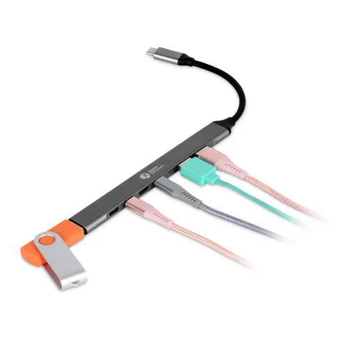 BakkerElkhuizen USB-C Hub 7-in-1 3A4C retail