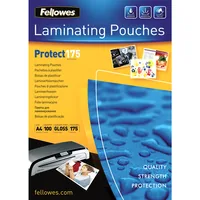 FELLOWES Laminiertasche A4 5308703 glanz, 175my 100 Stk