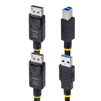 DU1226-KVM-CABLE 1.8M DISPLAYPORT/USB KVM CABLE