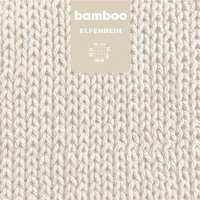 myBoshi Wolle Bamboo elfenbein - Packungsgrösse: 1 Stück - Länge: 125 m - Material: Wolle - Bambus - Detailfarbe: Weiss - Nadelstärke: 4 mm - Waschbar bei: 40 °C