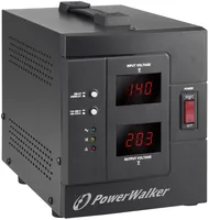PowerWalker AVR 1500/SIV régulateur de tension 2 sortie(s) CA 230 V Noir
