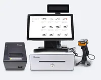 Equip Kassenschublade 4Schein-4Münzfächer RJ11 POS Silber