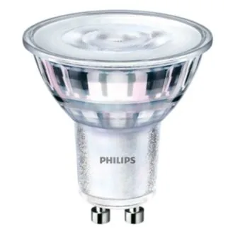 Philips Professional Lampe CorePro LEDspot 4-35W GU10 827 36D DIM - Energieeffizienzklasse: F - Lampensockel: GU10 - Protokoll: Ohne - Smart Home: Nicht kompatibel - Farbtemperatur Kelvin: 2700 K - Gesamtleistung: 4 W