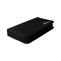 MediaRange CD-Tasche 48 Disc - Produkttyp: CD-Tasche - Medientyp: CD - DVD - Nutzinhalt Gesamt: 48 Stück - Ausstattung: Reissverschluss - Verpackungseinheit: 1 Stück