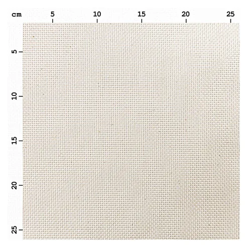 Rico Design Mönchstoff zum Punch Needle 50 x 140 cm, Beige - Material: Baumwolle - Produkttyp: Wollkamm