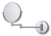 TESA 40611-00000-00 makeup mirror Screws Round Silver