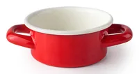Ibili 941700 Steel Red, White Round Serving bowl