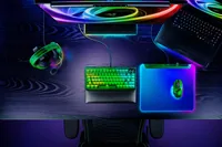Razer Gaming-Mausmatte Firefly V2 Pro – Phantom Green Edition Grün - Tiefe: 278 mm - Breite: 360 mm - Detailfarbe: Grün - Form: Eckig - Höhe: 4.6 mm - Handgelenkauflage: Nein