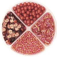 Knorr Prandell Kunststoffperlen 30 g Rot - Packungsgrösse: 1 Stück - Durchmesser: 90 mm - Detailfarbe: Rot - Perlenart: Perlenset