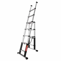Telesteps Teleskopleiter Combi Line 2.3 m 7 Stufen - Höhe: 230 cm - Belastbarkeit: 150 kg - Produkttyp: Stehleiter - Anzahl Stufen: 7 ×