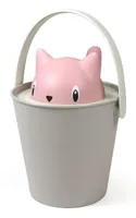 United Pets Futterbehälter Crick Rosa/Grau - Detailfarbe: Rosa - Grau - Tierart: Katze - Produkttyp: Aufbewahrung
