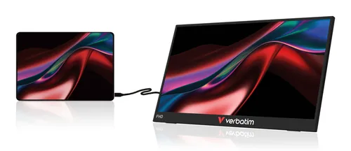 Verbatim Portable Monitor 14"" FHD Touchscreen Monitor Light