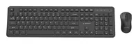 Gembird KBS-WPS-01 Slim Pro Business wireless desktop set, black, US layout