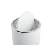 MSV 3700703938699 trash can 6 L Round Acrylonitrile butadiene styrene (ABS) White