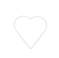 GLOREX Metal heart