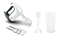 Tefal Prep'Mix+ HT4611 Hand mixer 500 W White