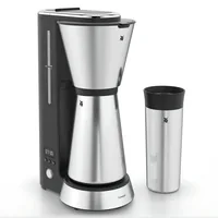 WMF Filterkaffeemaschine Aroma Thermo to go Schwarz/Silber - Detailfarbe: Schwarz - Silber - Anzahl Tassen: 5 - Ausstattung: Abschaltautomatik - On the Go - Wasserstandsanzeige