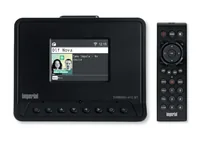 Imperial Radio-Tuner Dabman i410 BT Schwarz - Radio Tuner: DAB+ - FM - Internetradio - Detailfarbe: Schwarz - Gewicht: 0.23 kg - Bluetooth: Ja - Audio-Ausstattung: App - Display - Fernbedienung - Senderspeicher - Sleep-Timer - Weckfunktion - Audio-Verstär