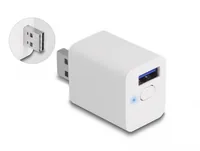 Delock WLAN EASY-USB Smart Schalter MQTT - Detailfarbe: Weiss - Produkttyp: Smartplugs - Protokoll: WLAN - Systemkommunikation: Wireless - System-Kompatibilität: Amazon Alexa