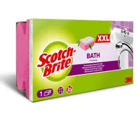 Scotch-Brite Schwamm Scotch-Brite Bad XXL 1 Stück - Materialtyp: Kunststoff - Material: Schaumstoff - Eigenschaften: Keine Eigenschaft - Zertifikate: Keine Zertifizierung - Fleckenradierer: Nein - Geeignete Oberflächen: Chrom - Keramik - Fliesen - Glas