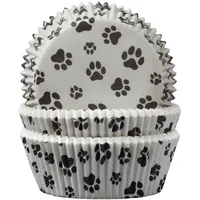 Demmler Muffin Backform Pfötchen 60 Stück - Materialtyp: Papier - Material: Papier - Zertifikate: FSC - Motiv: Tiere - Muster & Ornament - Backform Typ: Muffin-Backform - Eigenschaften: Keine Eigenschaft