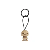 Hoptimist 30621 key ring/case Key chain Black, Wood