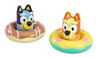 Tomy Badespielzeug Bluey Badeinsel 2-er Pack - Material: Kunststoff - Detailfarbe: Mehrfarbig - Zubehörtyp: Badespielzeug