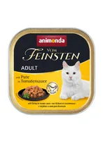 ANIMONDA Vom Feinsten Adult Turkey in tomato sauce - wet cat food - 100g