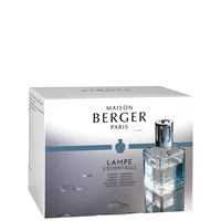 Maison Berger Duftlampe Set Essentielle carée 500 ml - Volumen: 500 ml - Duft: Rose - Meeresfrische - Holz - Amber - Cassis - Jasmin - Maiglöckchen - Moschus - Set: Ja - Detailmaterial: Glas - Kunststoff - Grundmaterial: Glas - Kunststoff
