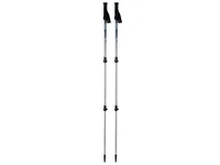 KOOR Wanderstock Aluminium Telaao Blau - Höhenverstellbar: Ja - Länge: 135 cm - Gewicht: 560 g - Ausziehbar: Ja - Paarweise: Ja - Farbe: Blau - Silber