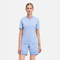 Ziener Velotrikot NEKTARIA-Z Damen Bluebell, Gr. 38 - Farbe: Blau - Detailfarbe: Blau - Nachhaltigkeit: Nicht angegeben - Zielgruppe: Damen - Altersgruppe: Erwachsene - Produkttyp: Velotrikot