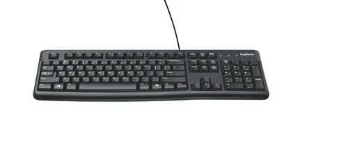 LGN Logitech K120 Wired Keyboard for Business Black Qwerty