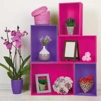 d-c-fix Designfolie Uni Lack Flieder - Breite: 45 cm - Länge: 2 m - Detailfarbe: Violett - Anwendungszweck Folie: Wand - Möbel - Klebehaftung: Selbstklebend