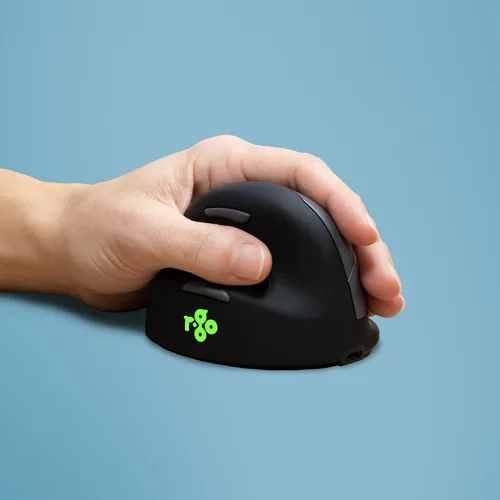 R-Go Tools RGOHELELAWL souris Gauche Bluetooth Optique 2400 DPI