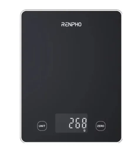 Renpho Calibra 1L Schwarz Arbeitsplatte Rechteck Elektronische Küchenwaage