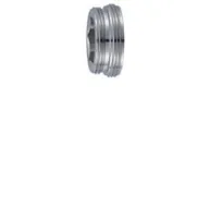 NEOPERL Reduktion M22 x 1, M24 x 1 Gewinde - Anschluss: M22x1 - Anschluss 2: M24x1 - Farbe: Chrom - Material: Messing