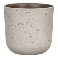 scheurich Blumentopf Basalto 12.9 cm, Grau - Detailfarbe: Grau - Aufhängevorrichtung: Nein - Detailmaterial: Keramik - Grundmaterial: Keramik