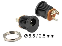 Netzanschluss - Gleichstromstecker 5,5 x 2,5 mm (W)