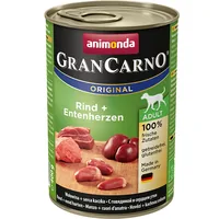 ANIMONDA GranCarno Adult Beef and duck hearts - wet dog food - 400g