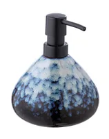 Wenko Seifenspender Rosali 450 ml, Blau - Fassungsvermögen: 450 ml - USB-Schnittstelle: Nein - Detailfarbe: Blau - Wandmontage: Nein - Sensor-Technik: Nein