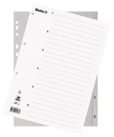 Biella Register Numeric tab index Polypropylene (PP) Grey