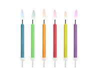 PartyDeco SCK-1 cake candle/sparkler Blue, Green, Orange, Purple, Red, Yellow 6 pc(s)