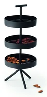 Philippi Etagere Felix 15 x 39 cm - Produkttyp: Etagere - Materialtyp: Metall - Material: Aluminium - Detailfarbe: Schwarz - Anzahl Etagen: 3 × - Stapelbar: Ja