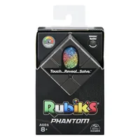 Rubik’s Phantom, 3x3 Cube Advanced Technology Difficult 3D Puzzle Travel Game Stress Relief Fidget Toy Activity Cube, for Adults & Kids Ages 8 and up