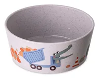 Koziol Kinderschüssel CONNECT DREAMS purple grey 400 ml - Art: Kinderschüssel - Materialtyp: Biokunststoff - Material: Biozirkulärer Kunststoff - Eigenschaften: Aus recyceltem Material - Detailfarbe: Grau - Spülmaschinenfest: Ja