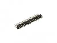 Stiftleiste 20 Pin, Rastermaß 2,54 mm, 2-reihig, gerade, 5 Stück