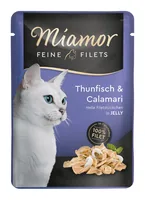 MIAMOR Feine Filets Tuna with squid - wet cat food - 100g