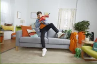 NERF Junior Wild Lionfury - Waffentyp: Gewehr - Altersempfehlung ab: 6 Jahren - Geschossart: Dart - Motorisierter Dartabschuss: Nein